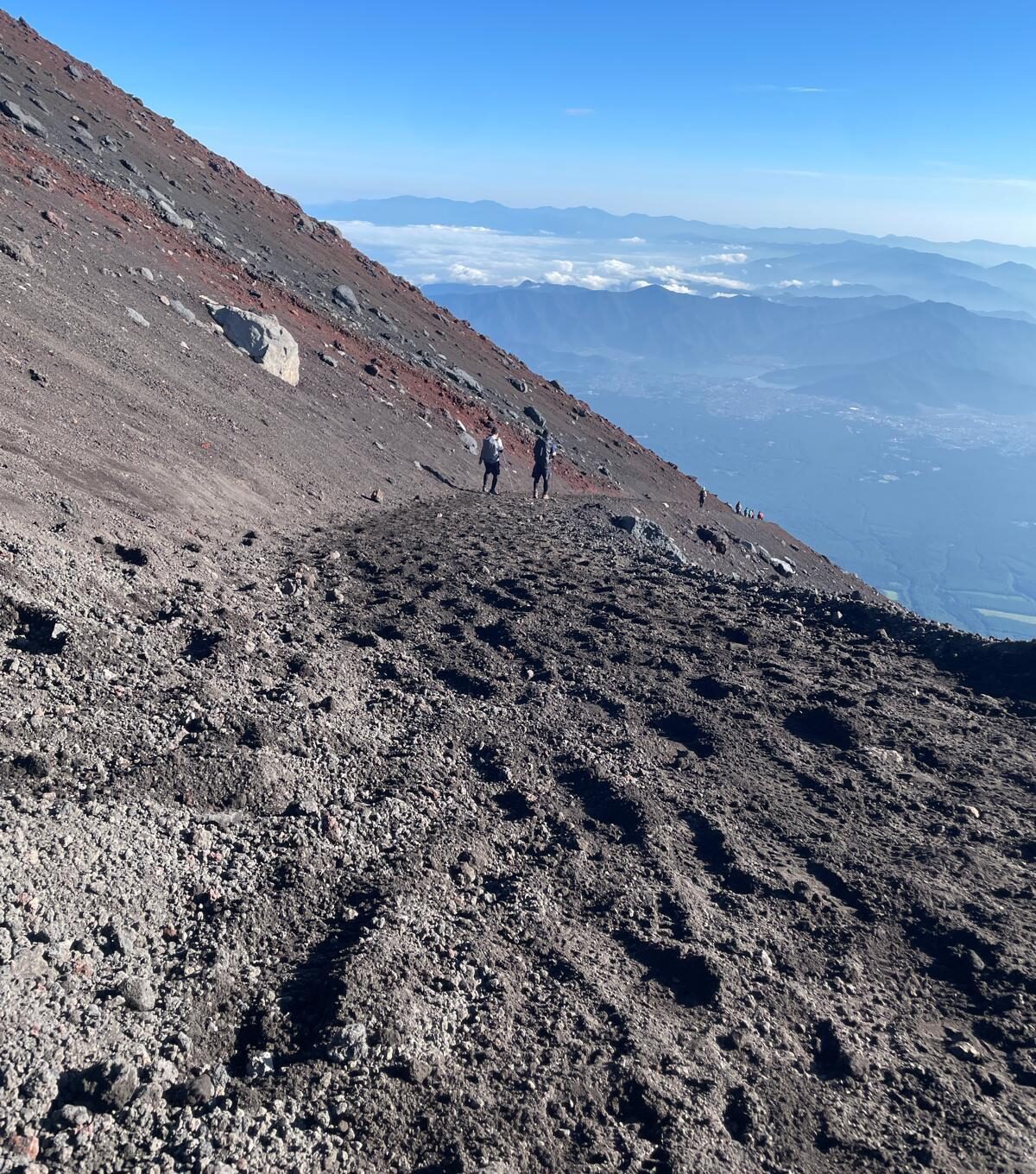Mount Fuji 8th night view
